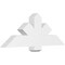 Ekena Millwork Kennewick Architectural Grade PVC Gable Bracket, 48"W x 18"H x 4"D x 6"F, 9/12 Pitch GBP048X18X0406KEN00 - alternate 1
